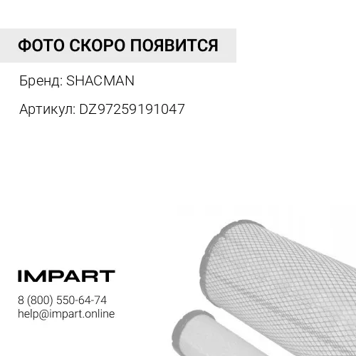 DZ97259191047 Фильтр маслянной ванны Shacman Х3000 SHACMAN