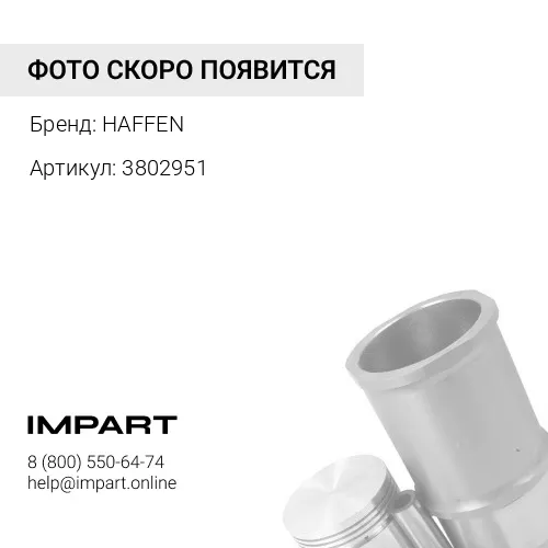 3802951 Кольца поршневые комплект B5.9G GAS 3802951 HAFFEN