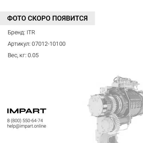07012-10100 Уплотнение масляное ITR