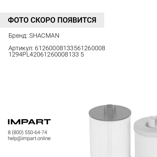 612600081335612600081294PL420612600081335 Фильтр топливный Евро3 PL420 грубой очистки SHACMAN