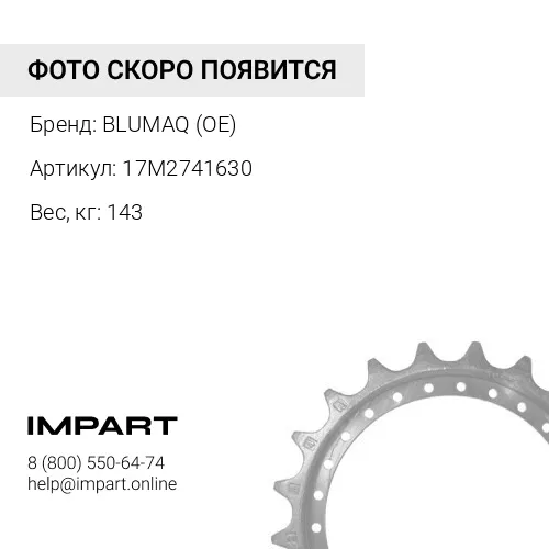 17M2741630 СЕГМЕНТ ГРУППА