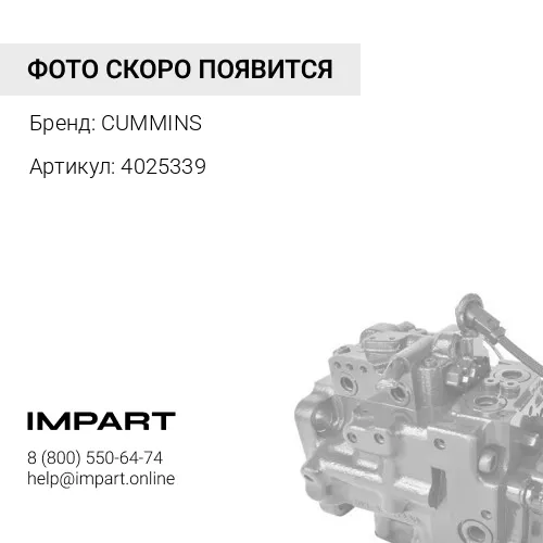4025339 Поршень 4BТ, 6ВТ в сборе