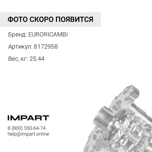 VOE8172958 корпус дифференциала большой EURORICAMBI