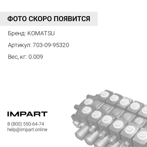 703-09-95320 ПРОКЛАДКА KOMATSU