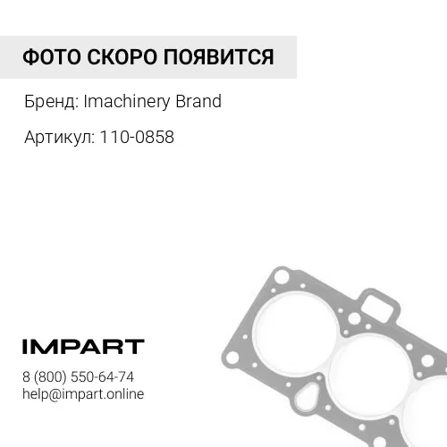 110-0858 Уплотнение 110-0858 Imachinery Brand