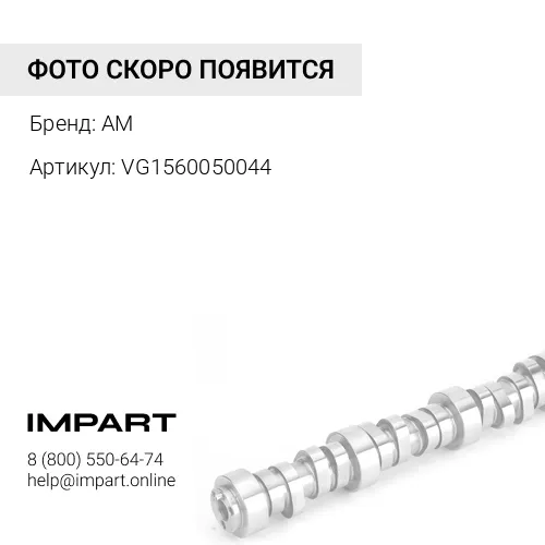 VG1560050044 Ось шестерни распредвала