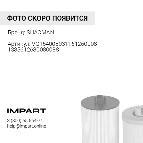VG1540080311612600081335612630080088 Фильтр топливный Евро3 PL420 грубой очистки SHACMAN