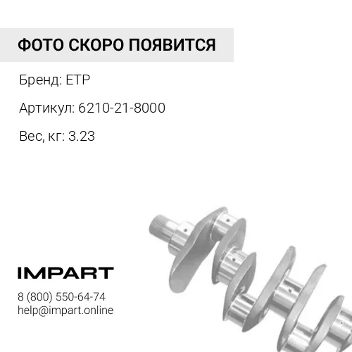 6210-21-8000 К-т вкладышей коренных ETP