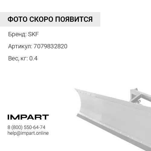 7079832820 Р/к г/ц подъёма отвала Komatsu D41 7079832820 SKF