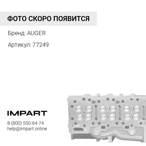 77249 Болт с шестигранной головкой AUGER AUGER