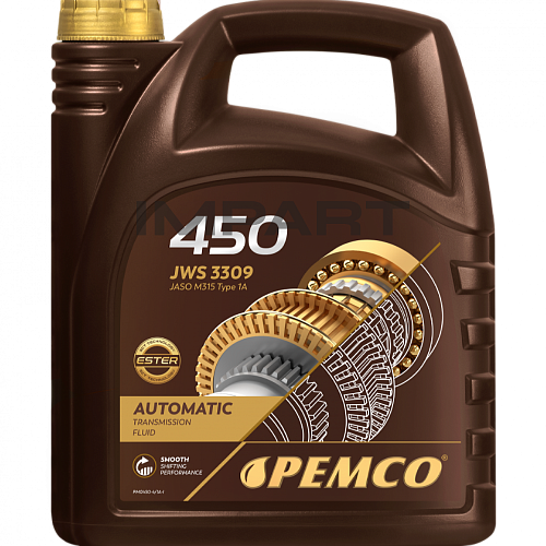 Масло трансмиссионное PEMCO 450 ATF JWS (4литр)