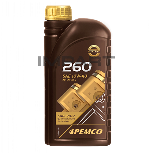 Масло моторное PEMCO 260 SAE 10W-40 (1литр)