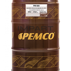 Масло трансмиссионное PEMCO 589 80W-90 GL-4/GL-5 LS (Limited Slip) (60литр) PEMCO